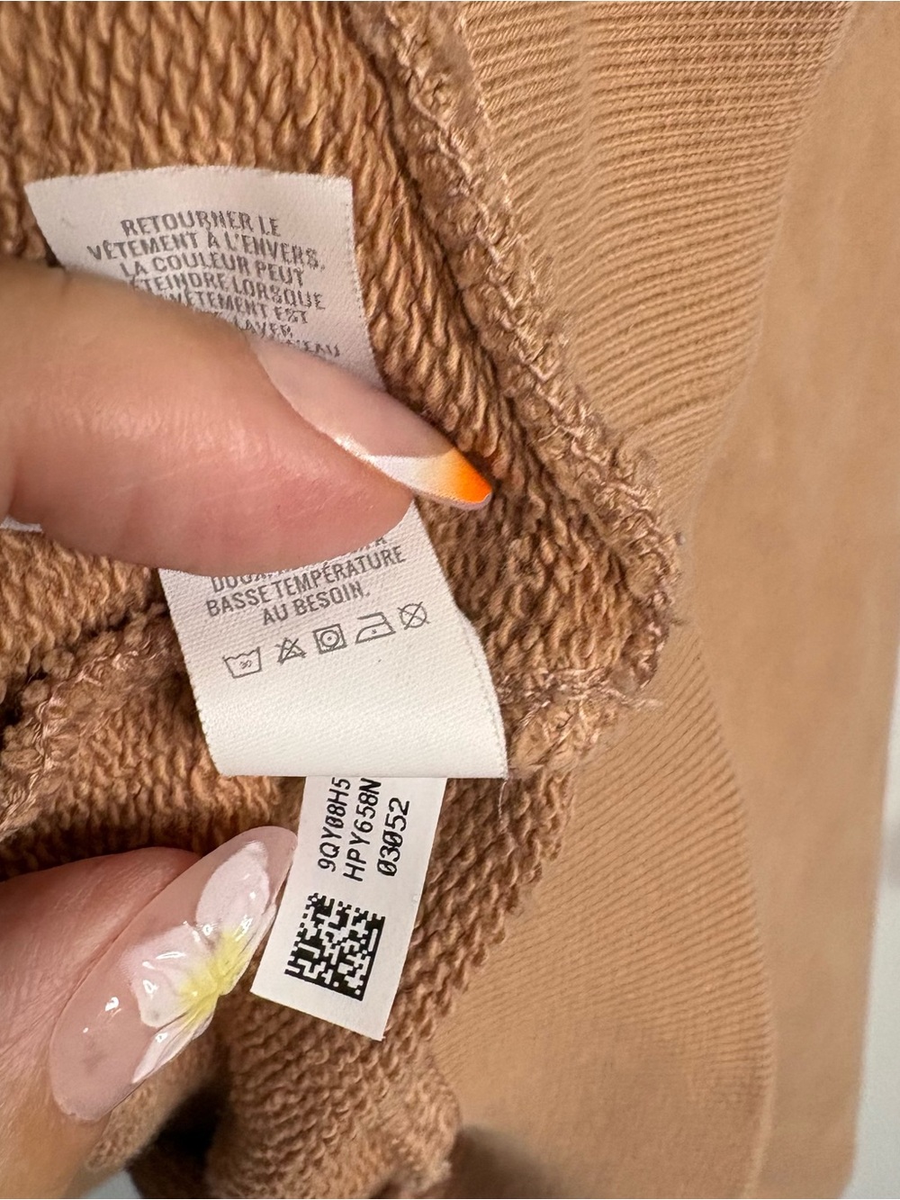 OFFLINE by Aerie Women's Cropped Oversized V-Neck Sweatshirt XL Athleisure Sport - Picture 9 of 11